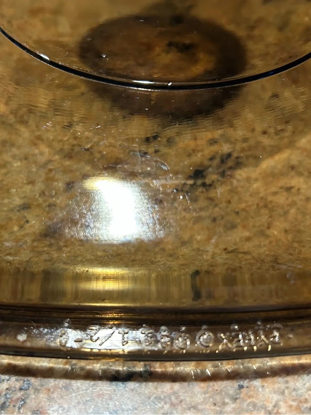 Pyrex dc brown